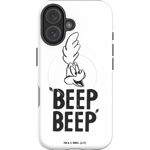 Looney Tunes Road Runner Beep Beep iPhone 16 Plus Magsafe Impact Case